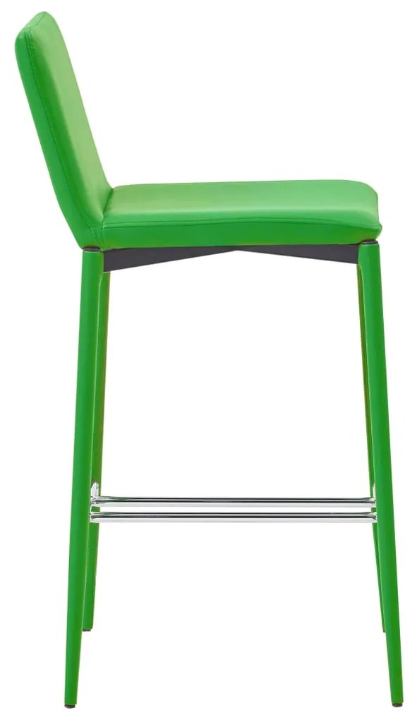 Set de bar, 3 piese, verde, piele ecologica Verde, 3