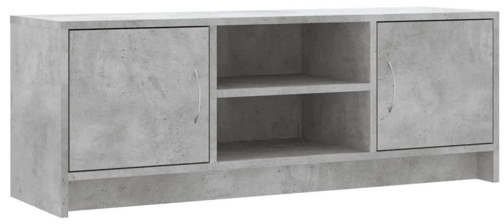 823257 vidaXL Comodă TV, gri beton, 102x30x37,5 cm, lemn prelucrat