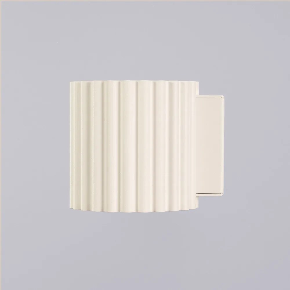 Aplică de perete crem ø 10 cm Zora – Sollux