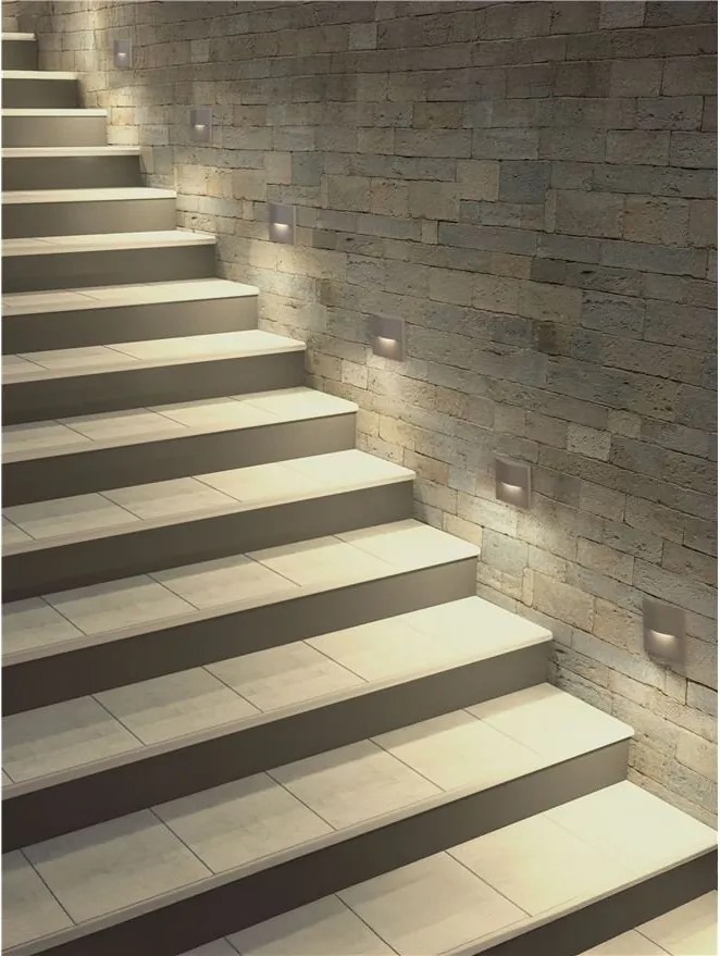 Spot aplicat perete exterior LED 3000K IP65 FLAC sand