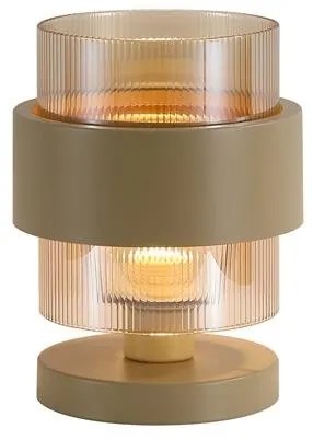 Veioza/Lampa de masa decorativa Royal chihlimbar