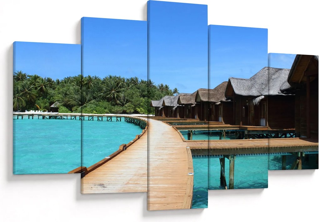 Tablou cu Maledive (150x105 cm)