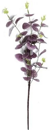 Tulpina artificială de eucalipt violet, 67 cm