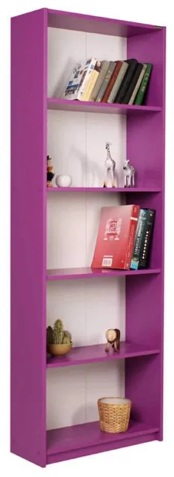 Biblioteca Adore Modern, 5 rafturi, 64x182x26 cm
