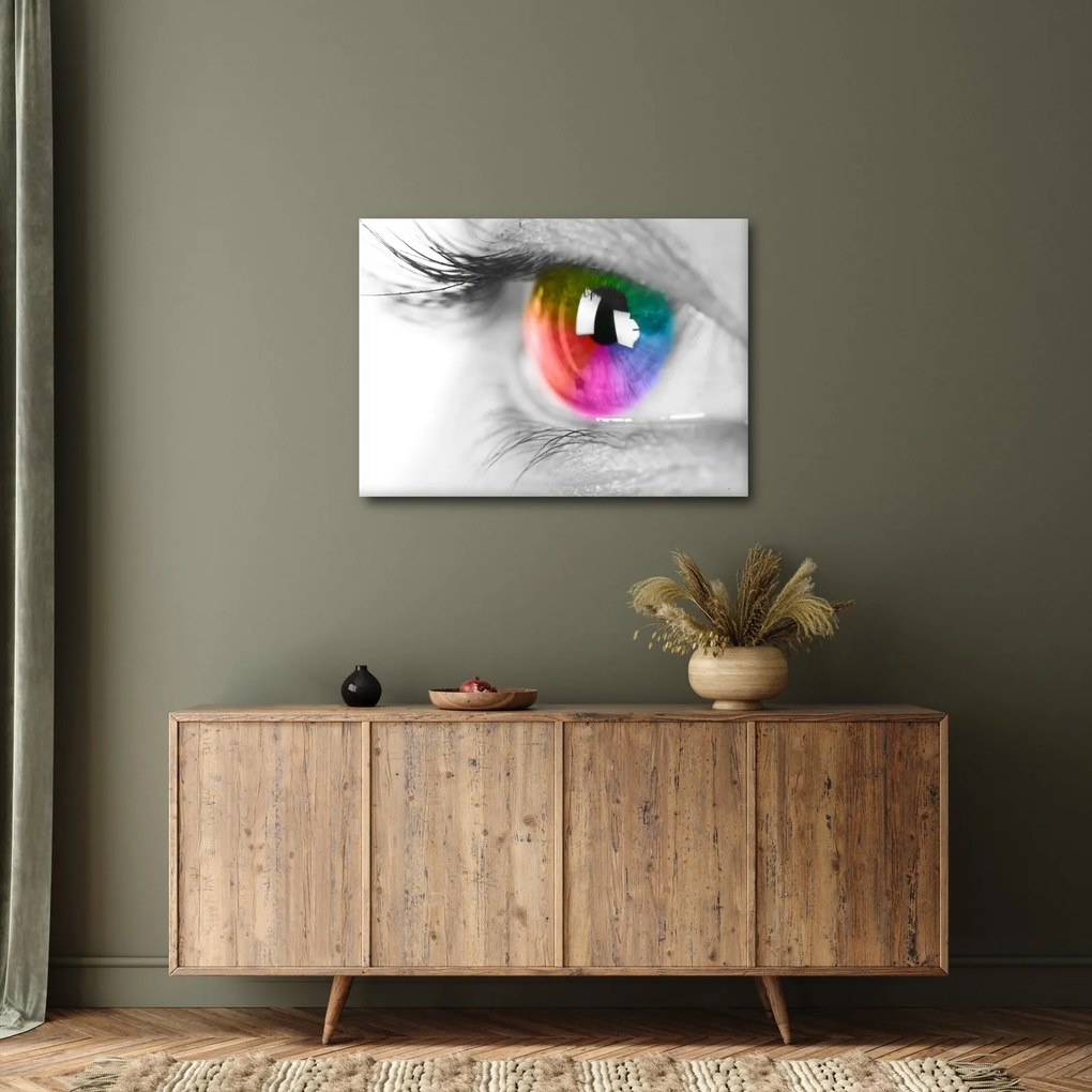 Tablou - Iris din ochi (70x50 cm)