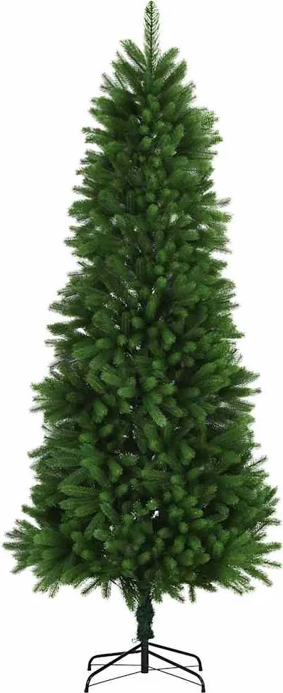 vidaXL Brad de Crăciun artificial, ace cu aspect natural, 240cm, verde
