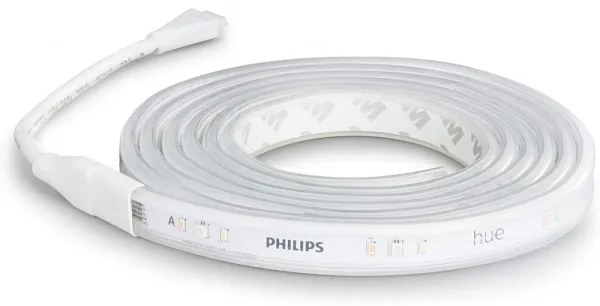 SET bandă LED RGBW dimabilă Philips Hue 2m 20W/230V + 2x bec LED E27/9W