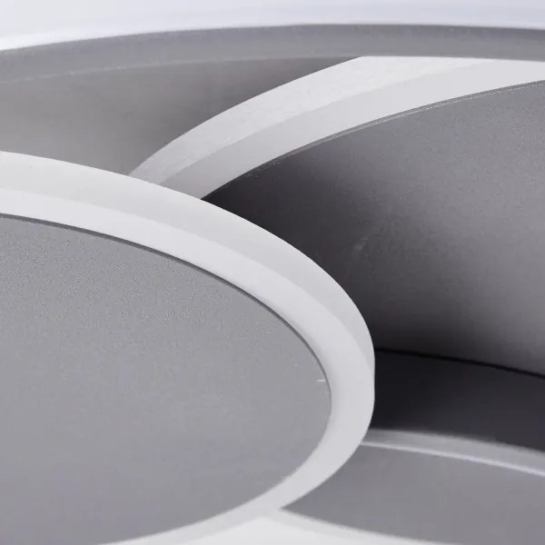 Plafonieră LED dimabilă Brilliant RUNDA LED/50W/230V 3000-6500K negru + telecomandă