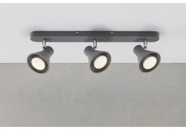 Nordlux - Spot EIK 3xGU10/35W/230V gri