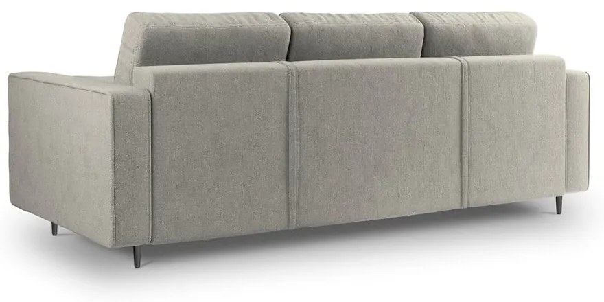 Canapea extensibilă Milo Casa Santo, gri deschis