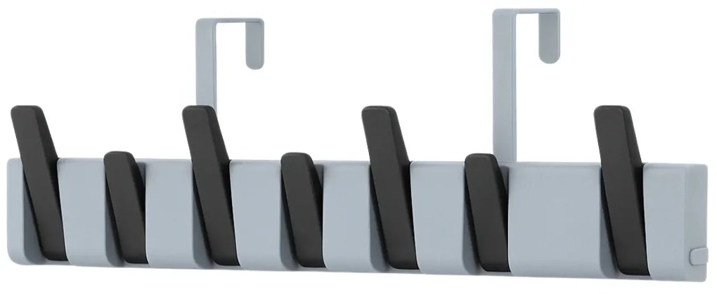 Cuier de perete PIANO HANGER 45,5x11 cm, gri-negru