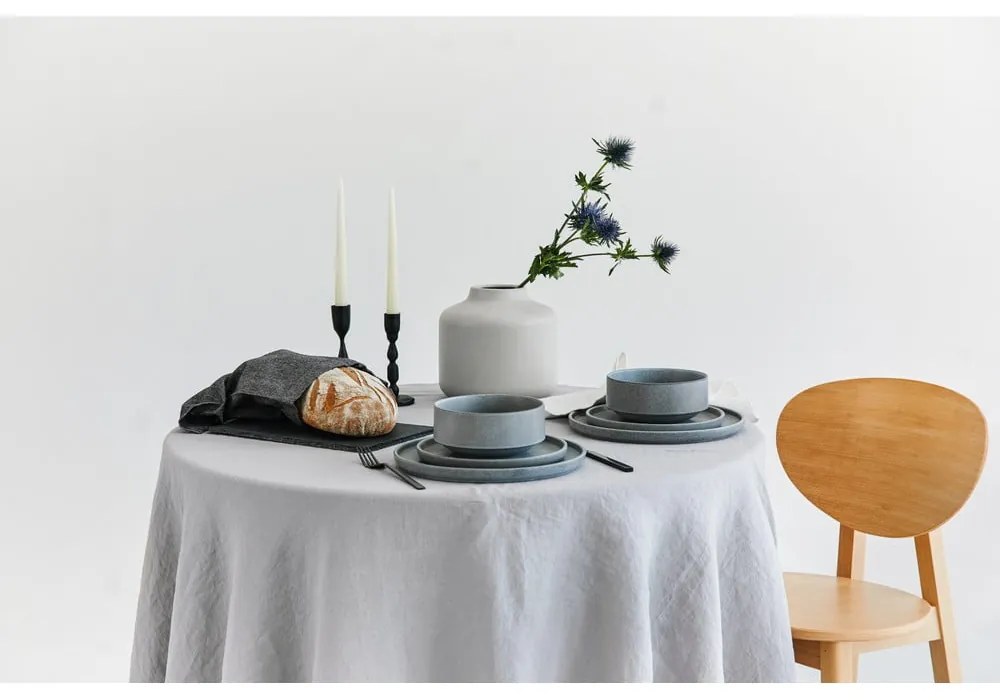 Set 18 vase din gresie Bonami Selection Malia, gri