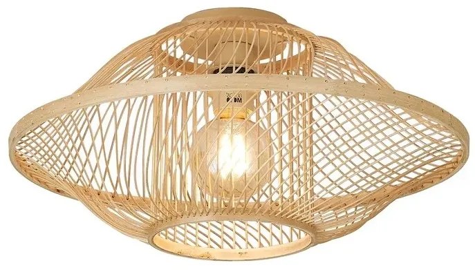 Plafoniera Eco, Bambus, Maui natural, S