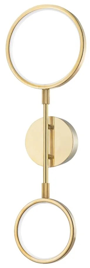 Aplica de perete LED dimabila design modern SATURN