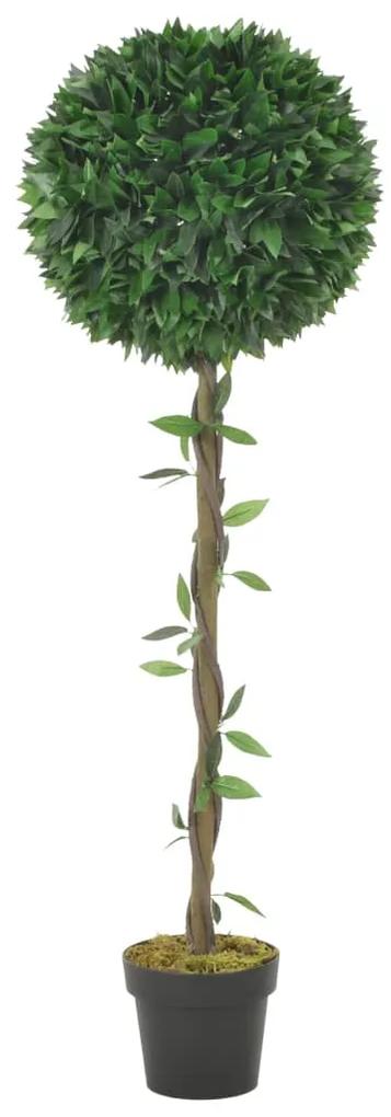 Planta artificiala dafin cu ghiveci, verde, 130 cm 1, 130 cm