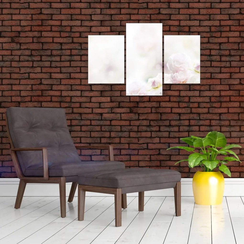 Tablou cu flori fragede (90x60 cm)