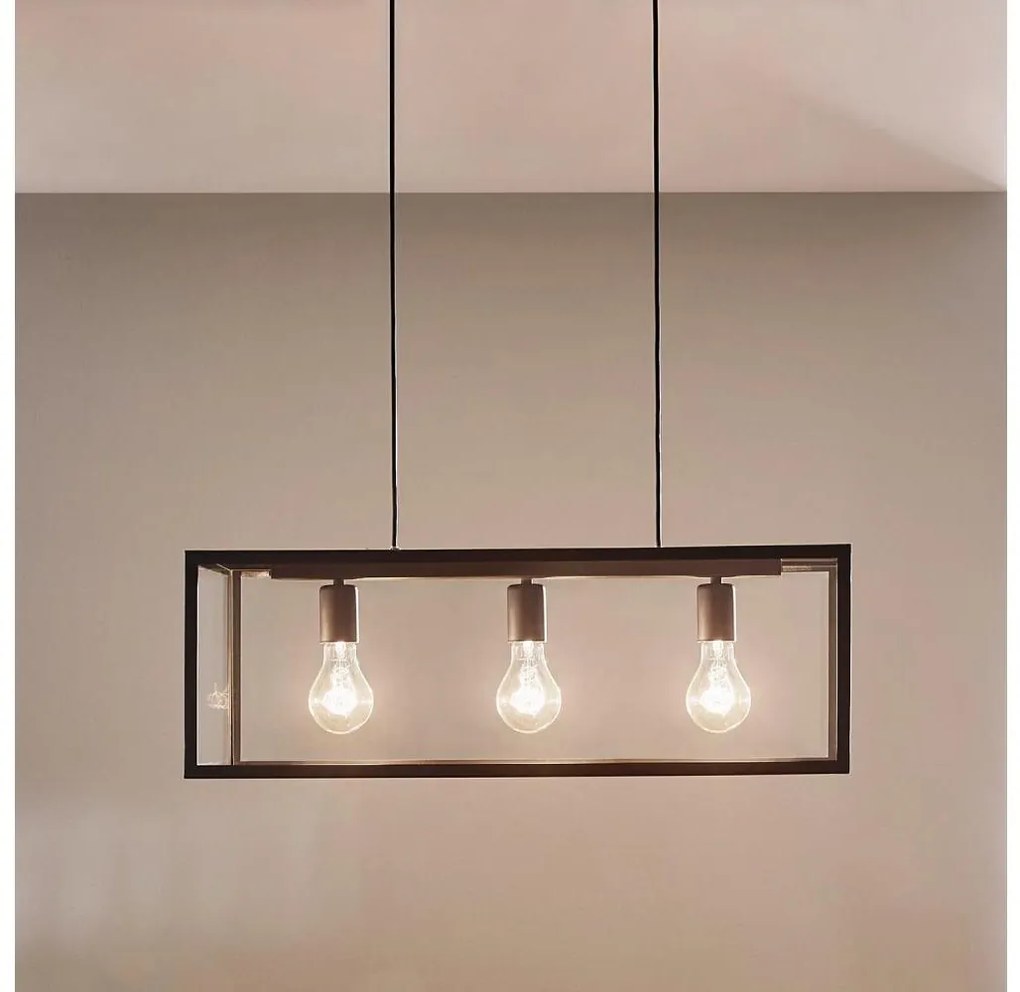 Lustră Eglo 49393 CHARTERHOUSE 3xE27/60W/230V