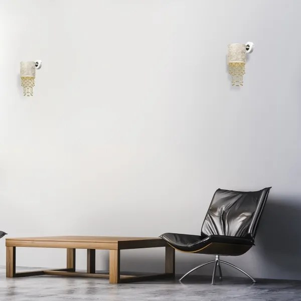 Aplică perete ALMERIA 1xE27/60W/230V