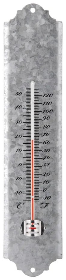 Termometru de exterior pentru perete Esschert Design, 30 x 6,7 cm