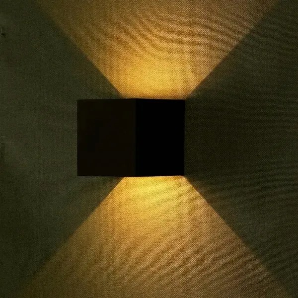 Aplică LED de exterior LED/5W/230V 4000K IP65 neagră