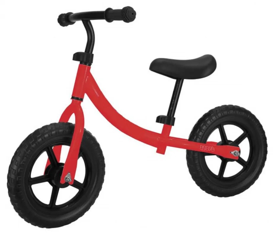 Bicicleta pedagogica fara pedale pentru copii NOVOKIDS™ Splend'Or Balance Bike 121, Roti 12" inch, 1-5 ani, Maxim 30 kg, Cadru otel, Roti din spuma