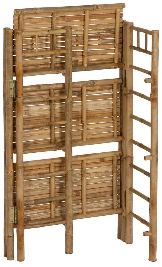 Etajeră în culoare naturală din bambus 61x104x34 cm Manali – Ixia