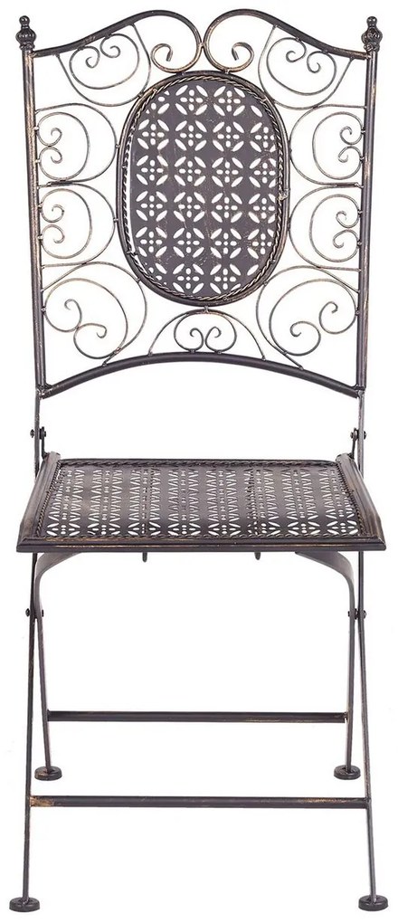 Set 2 buc. scaune de grădină Beatriz (negru). 1035742