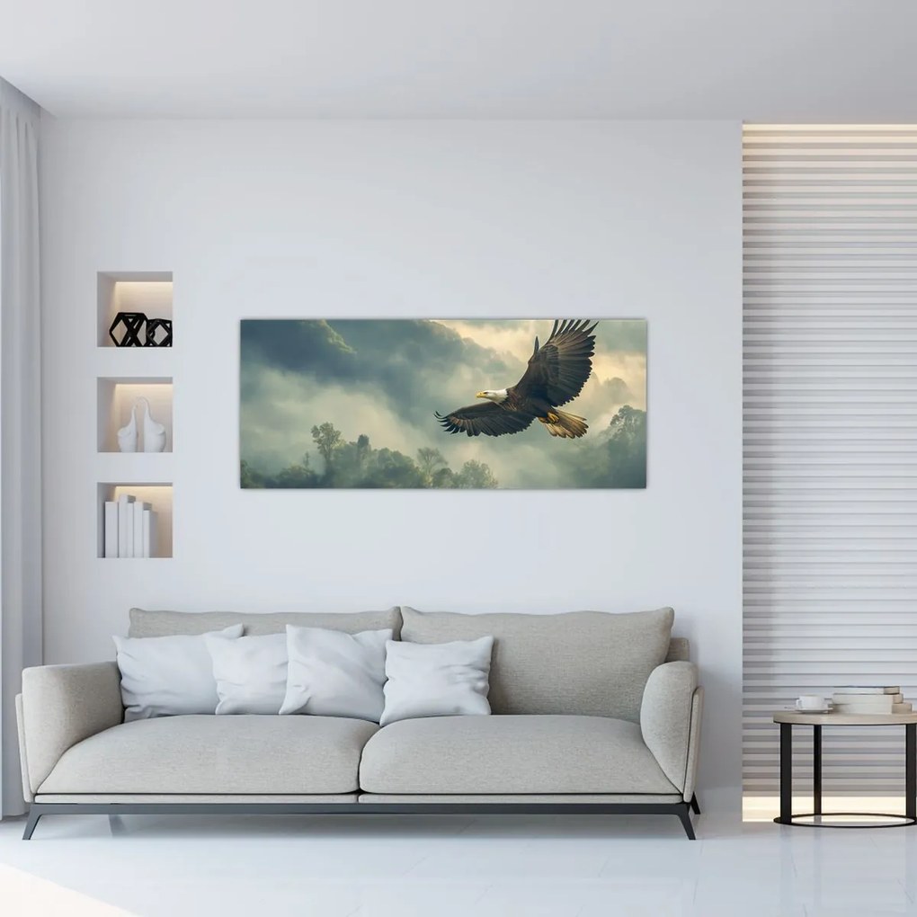 Tablou - Vultur în zbor (120x50 cm)