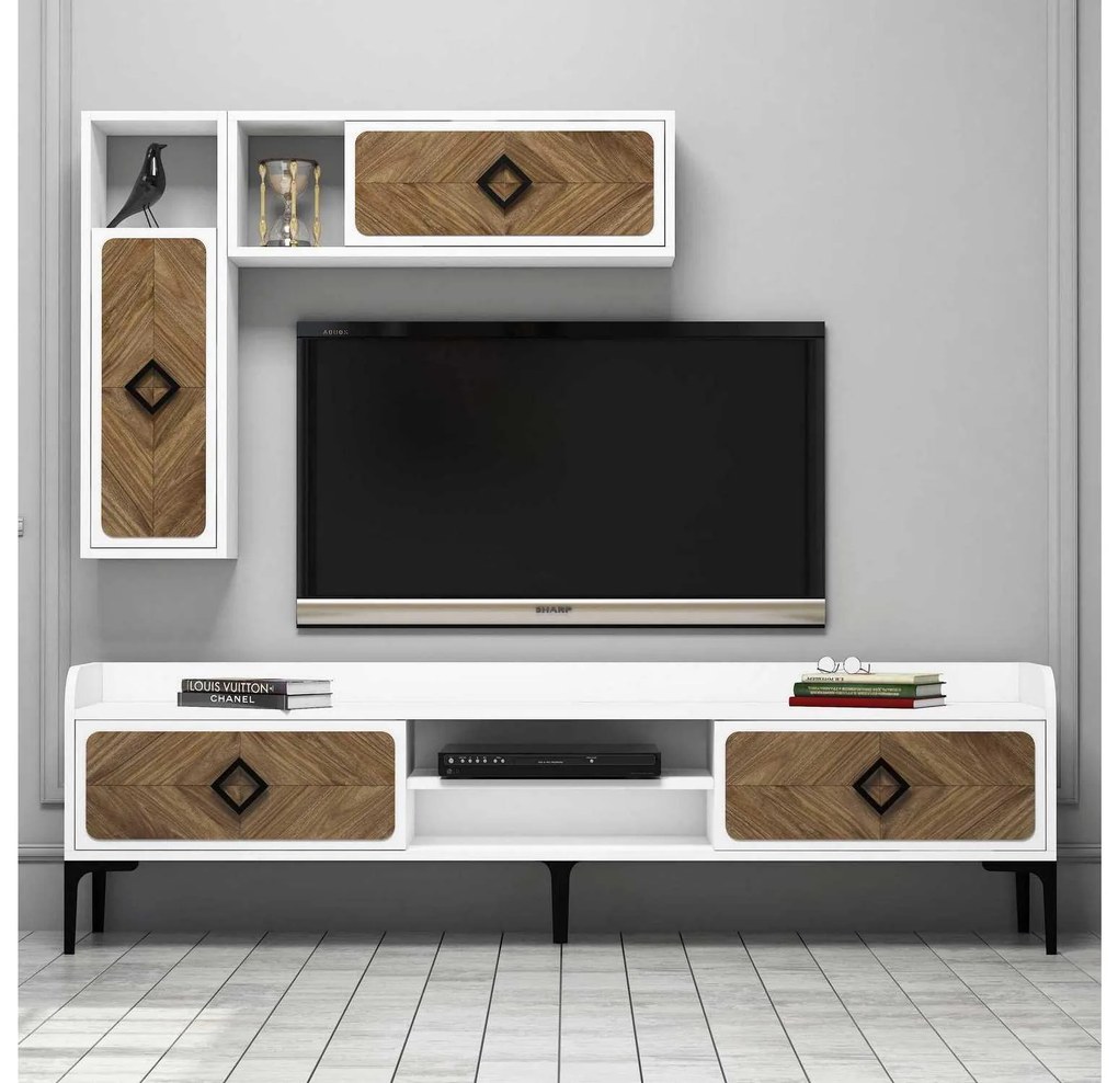 Mobilier living Simba (Alb + Nuc). 1089164