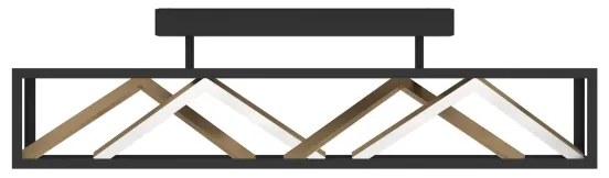 Lustră LED dimabilă aplicată Eglo 390416 PENELA LED/45W/230V 2700-6500K + telecomandă