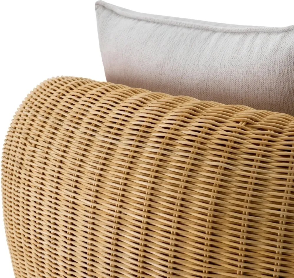 Fotoliu din ratan design LUX clasic Rafael