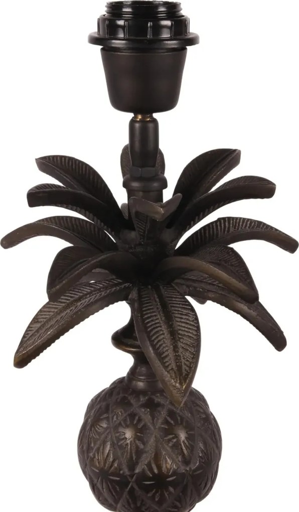 Lampă de masă din aluminiu, auriu, finisaj antichizat, 52 x 16 cm, „Aubusson”