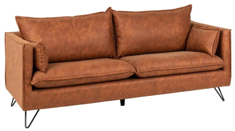 Canapea moderna, MIcrofibra, Maro Antic, ROCCO 195cm