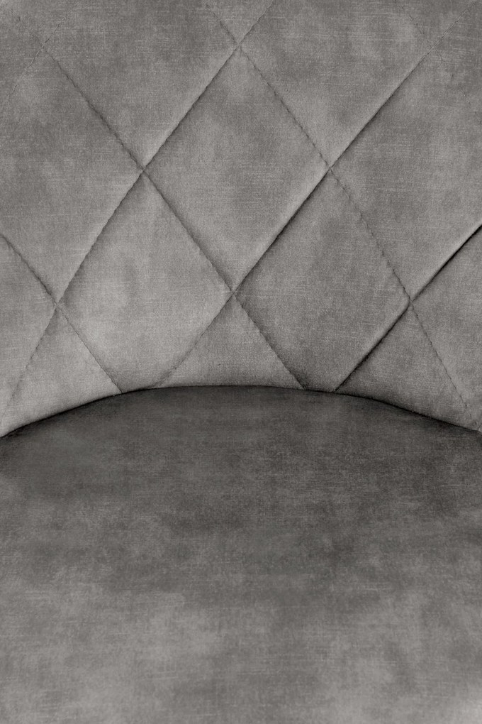 Scaun tip bar Henrietta (gri + negru). 1039561