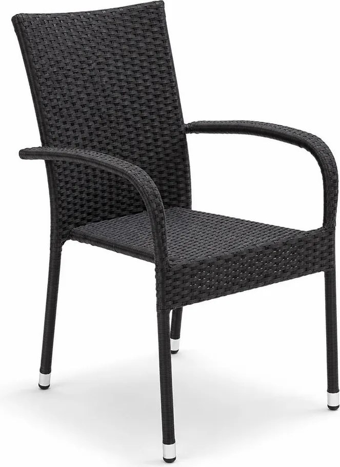 Set mobilier de grădină 4 piese Avenberg PARIS Negru