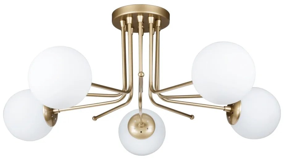 Lustră Squid Lighting Star, înălțime 34 cm, auriu