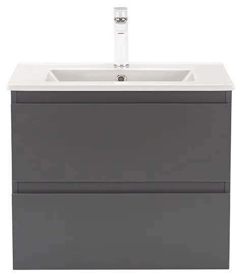 Dulap inferior Vario Forte 60 cu lavoar antracit-antracit