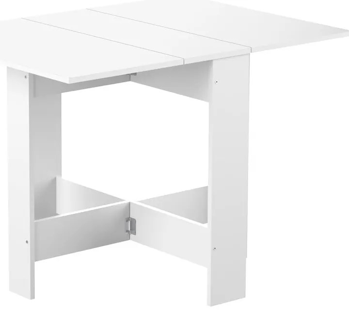 Masă de dining extensibilă cu blat alb 76x28 cm Papillon – TemaHome