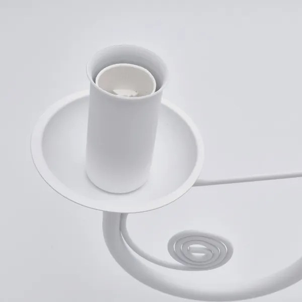 Lustră pe lanț DONATO 3xE14/40W/230V alb