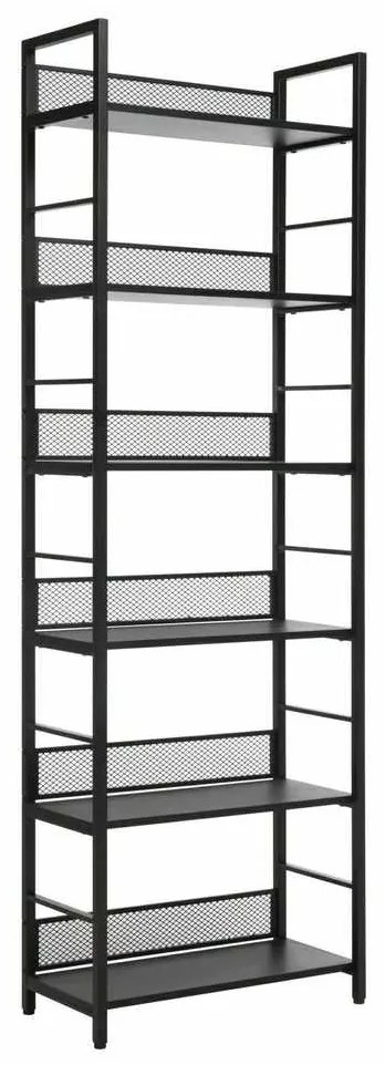 Raft Raw, 6 rafturi, negru