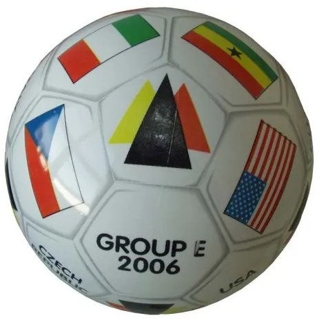 Minge de fotbal imprimată GRUP - E