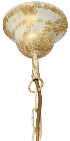 Lustră pe lanț MALBO 3xE27/15W/230V bej