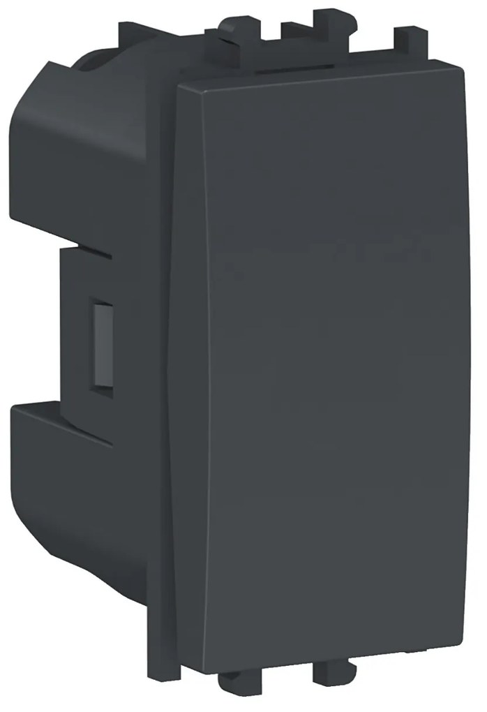 Intrerupator cap scara, 1 modul, negru, Schneider Easy Styl