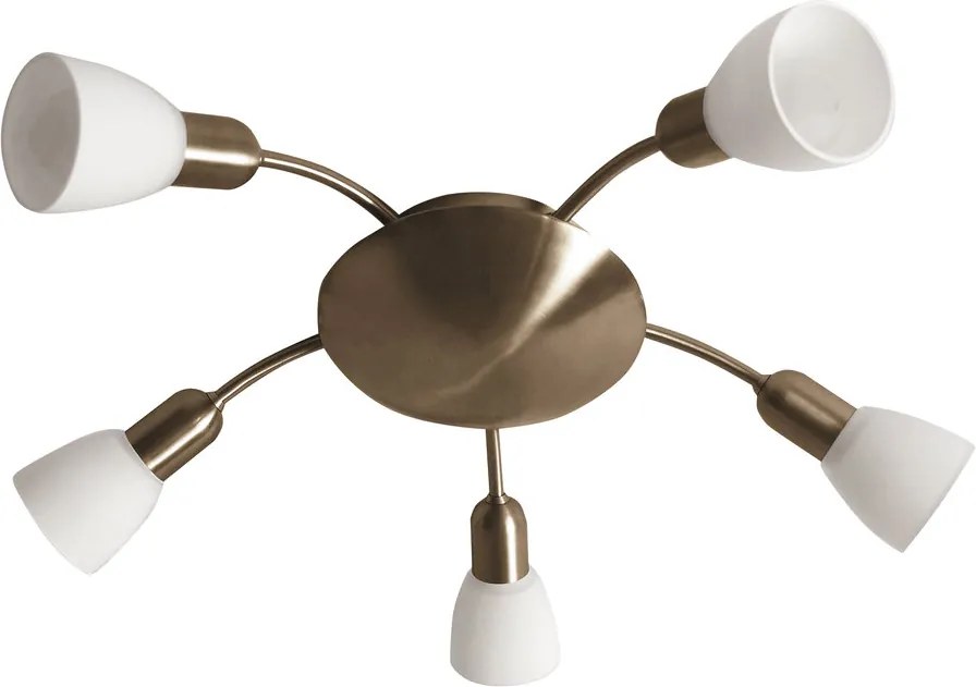 Rábalux Soma 6310 plafoniere  bronz   metal   E14 5x MAX 40W   IP20