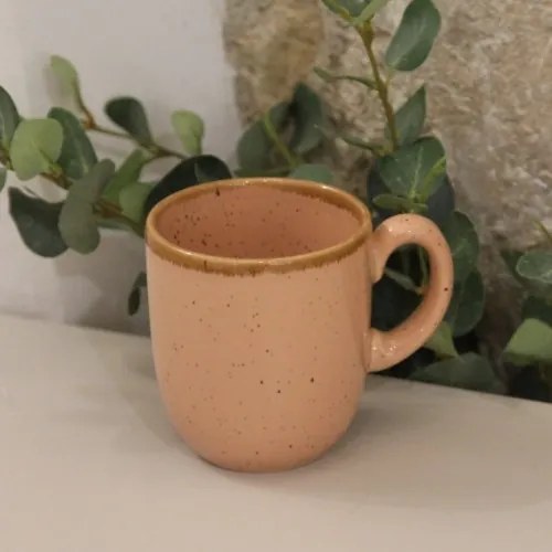 Cana Gardena din ceramica corai 9 cm