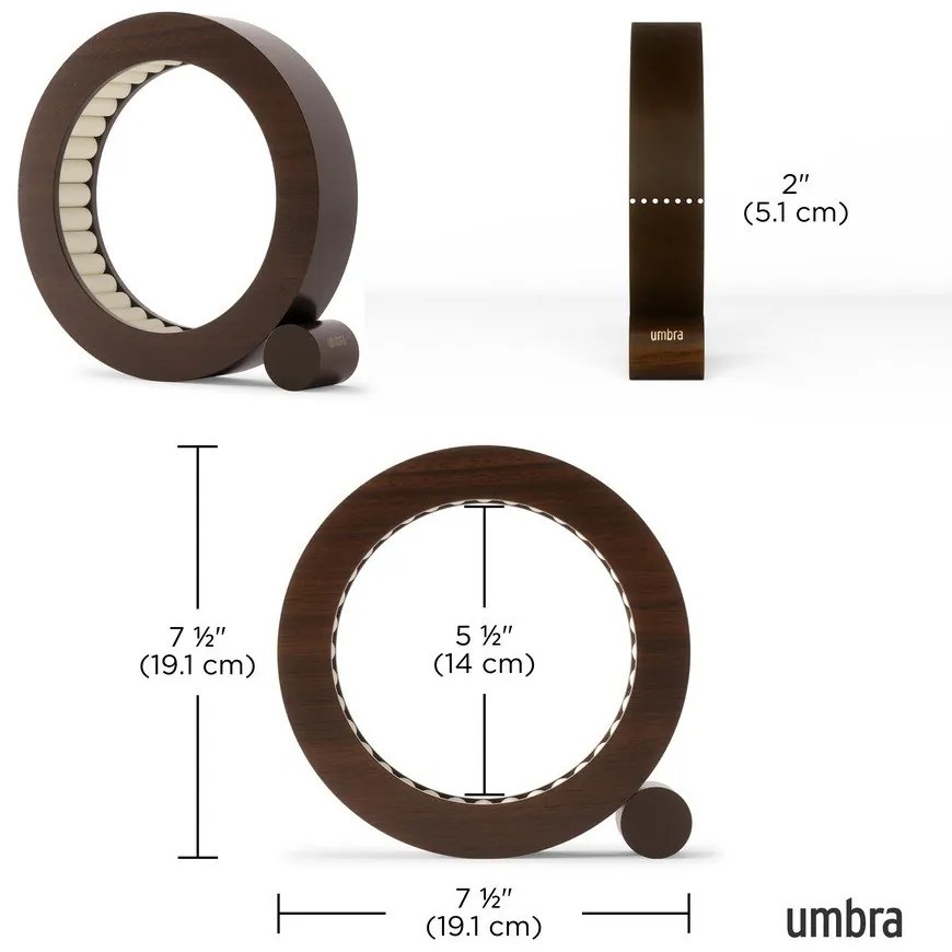 Suport pentru bijuterii din lemn Ferris – Umbra