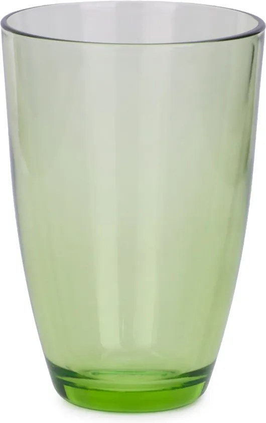 Pahar sticla, verde semitransparent, 10,5 cm