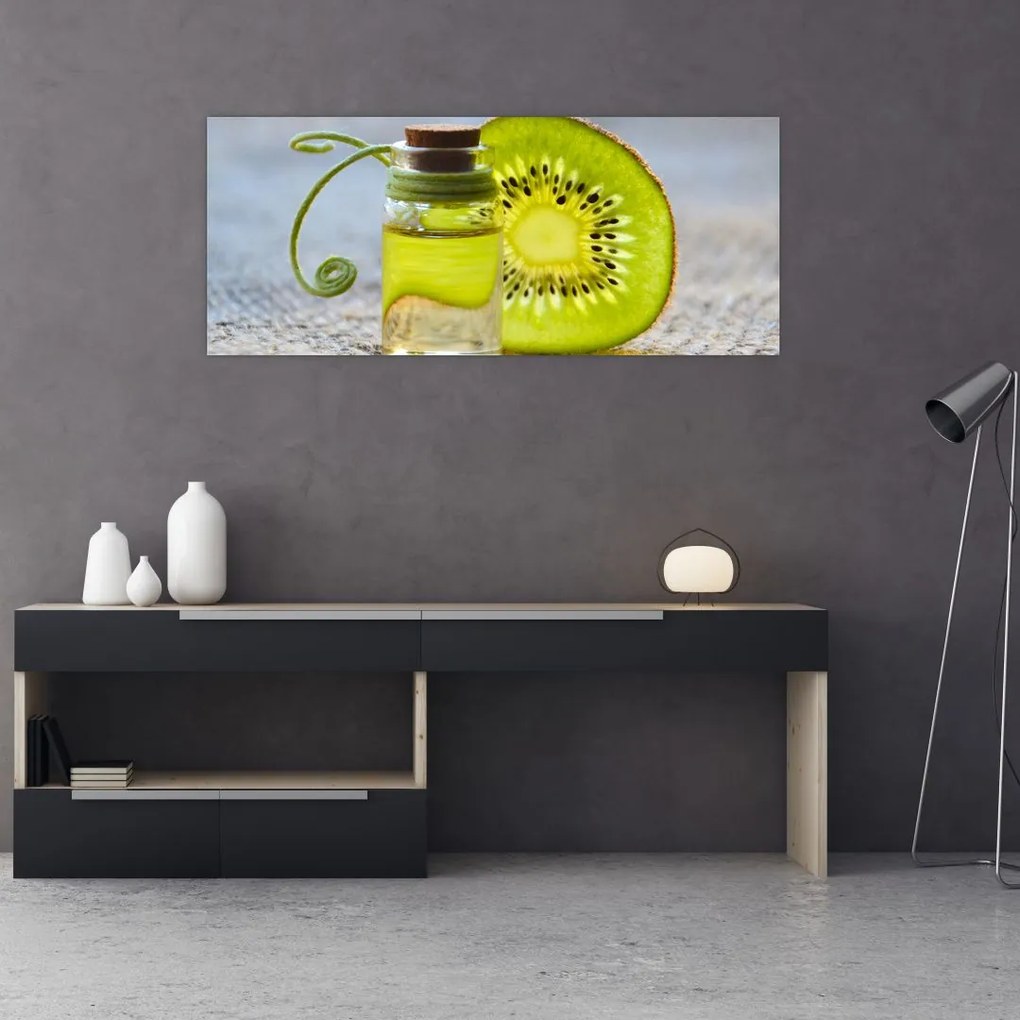 Tablou - detaliu kivi tăiat (120x50 cm)