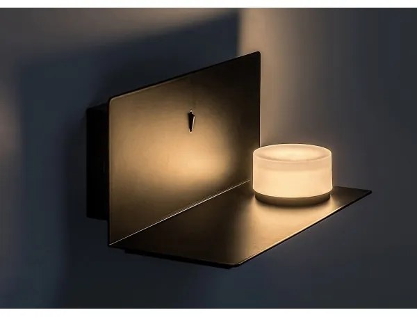 Aplică LED cu raft Rabalux 71058 ARANZO LED/6W/230V 3000K