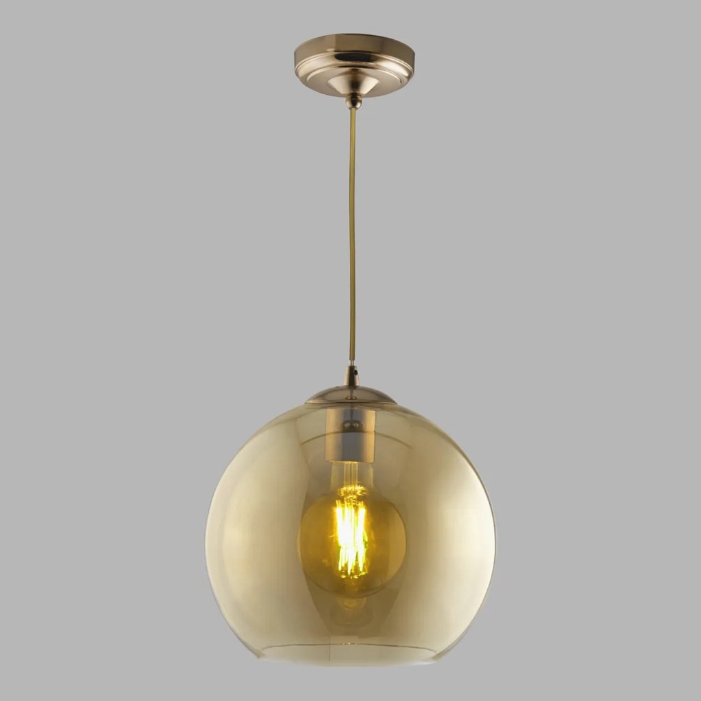 Lustra / Pendul design modern 30cm Balls chihlimbar 1632AM SRT
